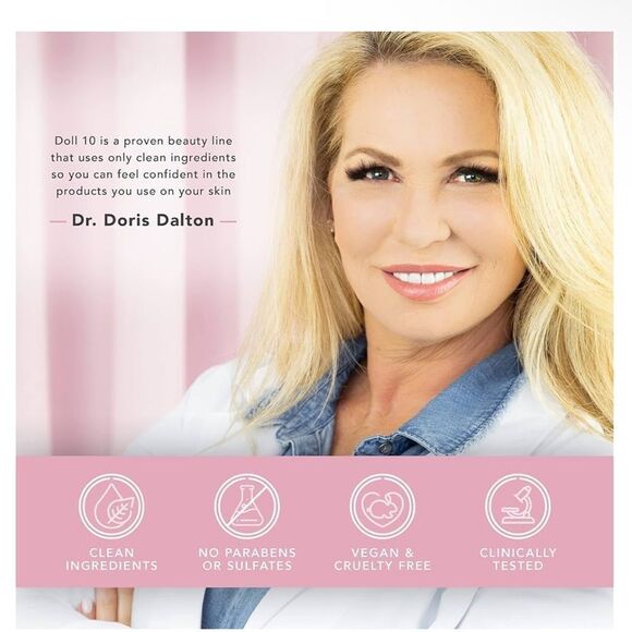 NIB New Doll 10 HydraGel Foundation Fair 1oz/30ml Skincare Makeup - Picture 6 of 8